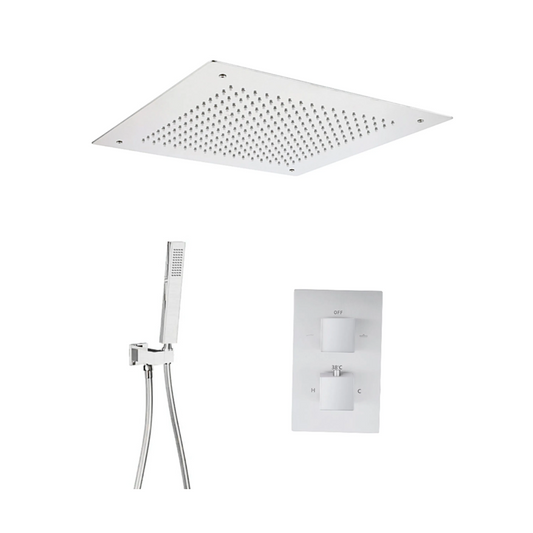 Shower Set Romeos Plafondunit Chroom